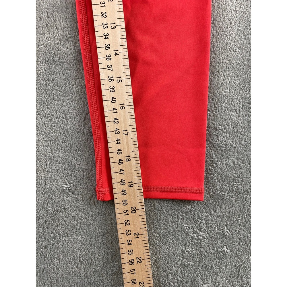 Papaya Active Womens Red High Waisted Cropped Leggings Size S PP5120 Athletic - Picture 12 of 16